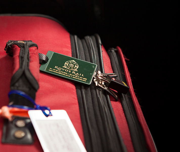 There is plenty of storage space for your luggage on board Rovos Rail.