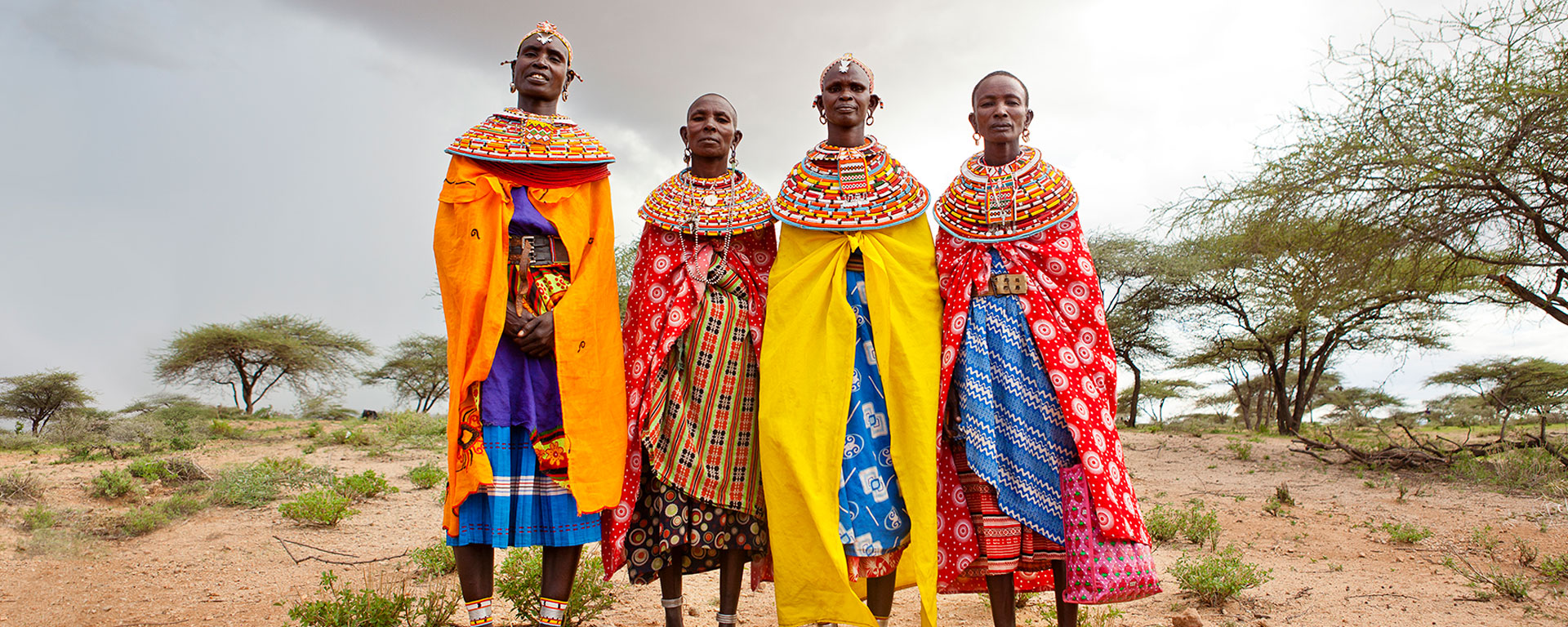 Take inspiration from stylish Samburu women and look out for traditional fabrics, jewellery and beadwork.