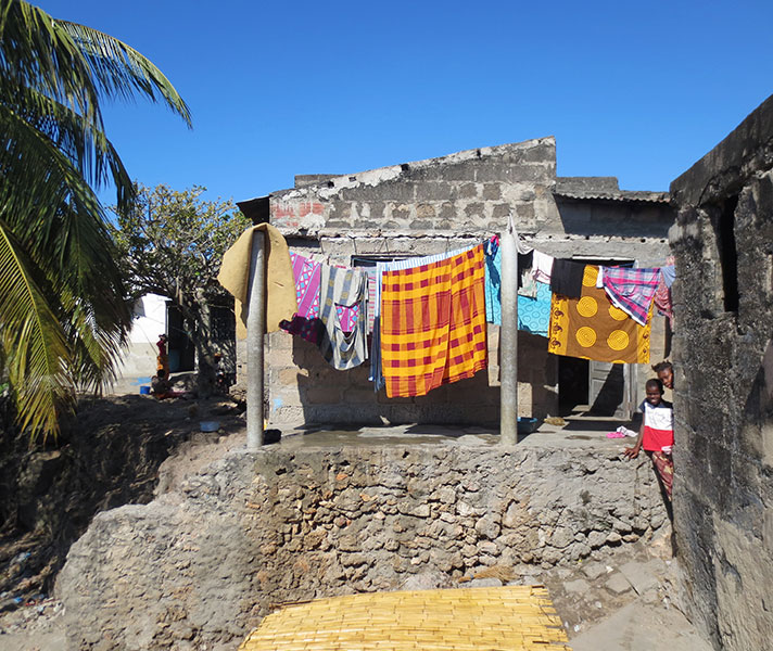 Makuti Town is home to the majority of Ilha’s residents...