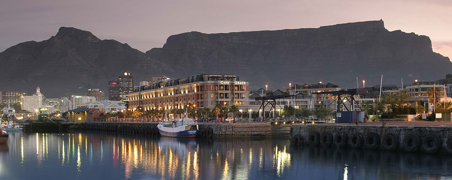 Elegant interiors, superb views and personalised service are the hallmarks of a stay at Cape Grace.