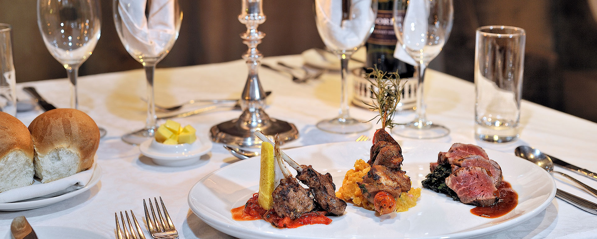We had fantastic dining experiences at The Manor at Ngorongoro.