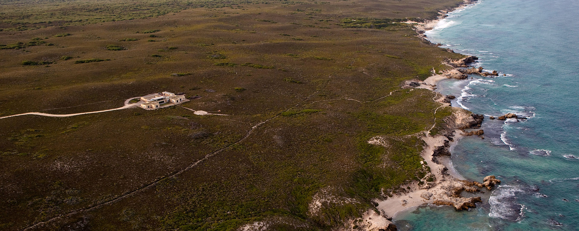 Ocean House is surrounded by pristine wilderness and looks out over the warm Indian Ocean.