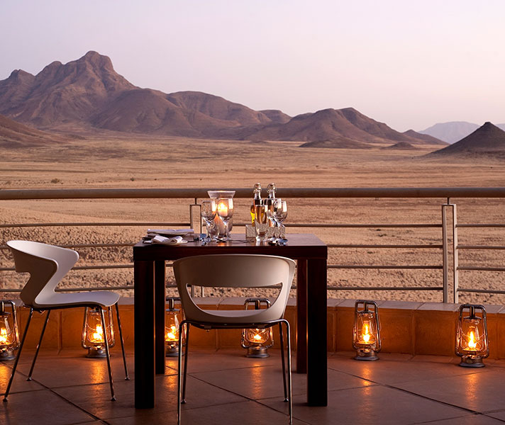 For a truly wild & spectacular celebration destination, the beguiling beauty Sossusvlei Desert Lodge will simply sweep you off your feet.