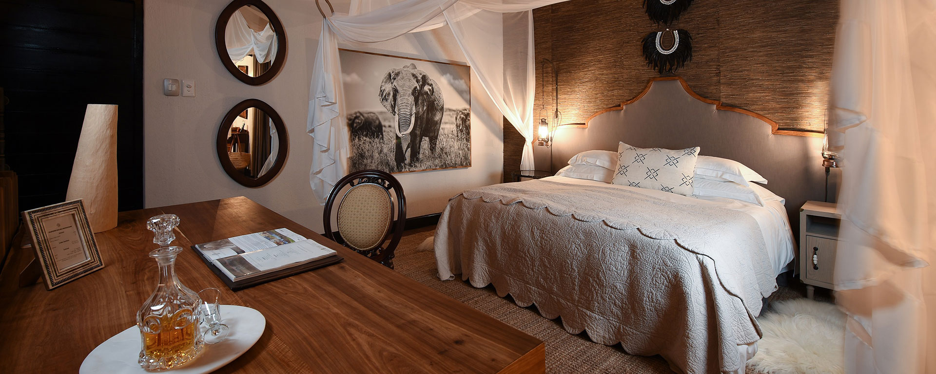 The intimate Selati Lodge offers an authentic safari experience in a renowned Big 5 region.