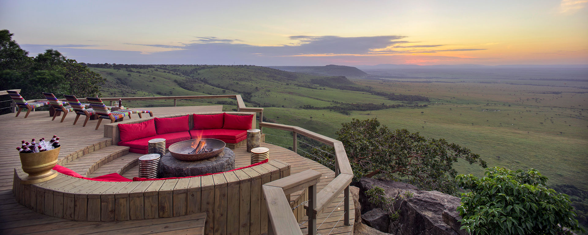 Re-enact your own romantic scene from Out of Africa at the sensational Angama Mara.