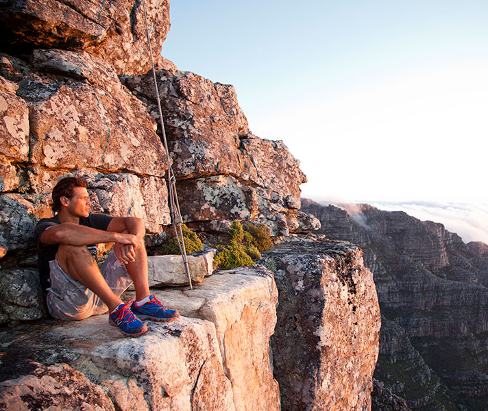 Table Mountain has one of the best sunset vantage points in the city.