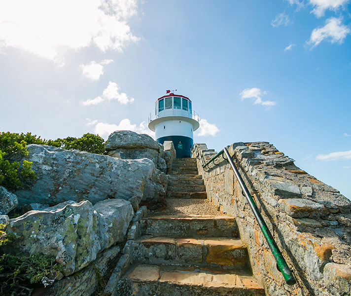 If you don't want to walk to the old lighthouse, take the funicular known as The Flying Dutchman.