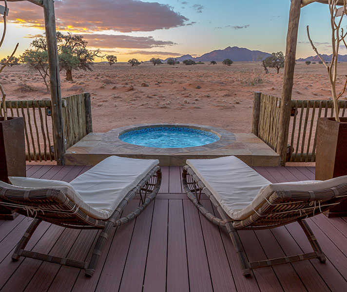 Day 2-4 Sossusvlei Lodge outside Namib-Naukluft National Park
