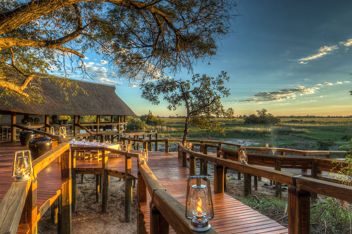 safari camps in okavango delta