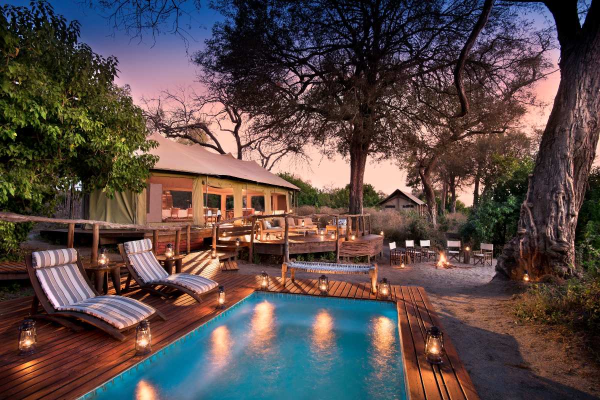 most luxurious safari lodges in botswana