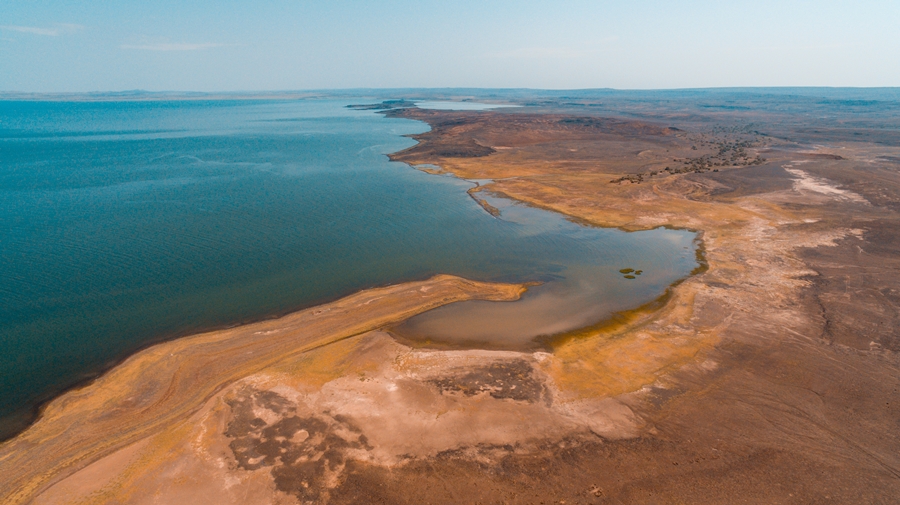 Aerial⁤ view of Lake Turkana in Kenya | Stories‍ Experiences Travel